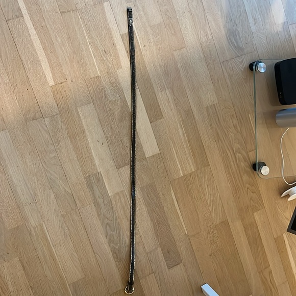 Dolce & Gabbana Black Leather Belt - Picture 3 of 15